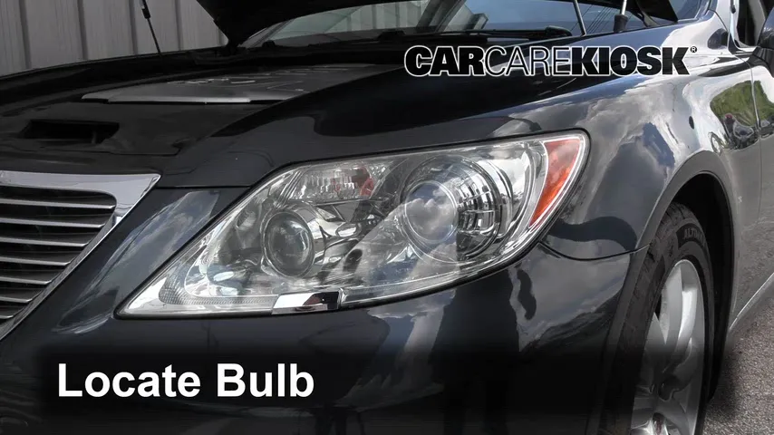 2008 Lexus LS460 4.6L V8 Luces Luz de giro delantera (reemplazar foco)